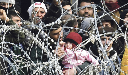 Warten an der EU-Außengrenze