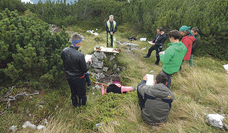 Bischof Manfred Scheuer zelebrierte die Bergmesse.