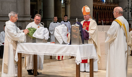 Weihe der Öle letztes Jahr im Dom