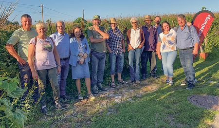 Exklusive Führung und Verkostung im Sortengarten von Richard Mahringer