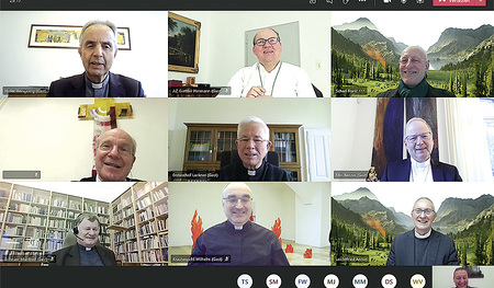 Österreichs Bischöfe tagen erstmals online.