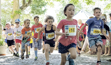 Der Knirpserllauf ist ein Bewerb beim Magdaman.   