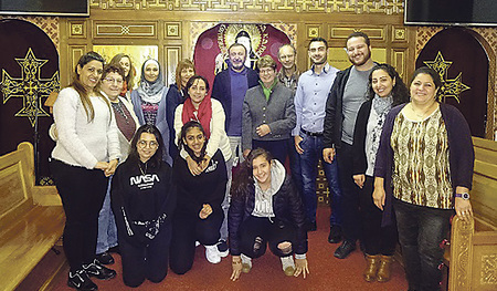 In der koptisch-orthodoxen Kirche in Wernstein. Der koptischen Kirche gehören in ihrem Ursprungsland Ägypten an die elf Millionen Gläubige an. Trotz islamistischen Umfelds erlebt sie eine Blüte.   