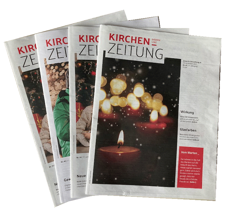 Leser werben Leser / Kirchenzeitung 4 Ausgaben der Kirchenzeitung zum Weiterempfehlen!