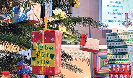 Ein Christbaum voller Wünsche    