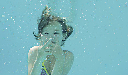 Abkühlung, die Spaß macht