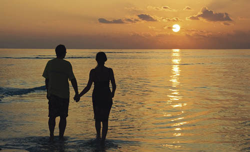 Sonnenuntergang am Meer [ (c) www.BilderBox.com, Erwin Wodicka, Siedlerzeile 3, A-4062 Thening, Tel. + 43 676 5103678.Verwendung nur gegen HONORAR, BELEG, URHEBERVERMERK nach AGBs auf bilderbox.com]