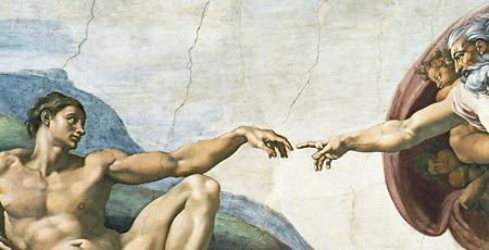 Die reproduzierten Fresken sind in der Krypta der Karmelitenkirche hautnah zu erleben