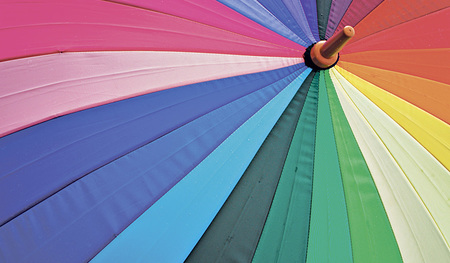 Alle unter einem Schirm. Die bunte Vielfalt der politischen Landschaft muss zu einem gemeinsamen Dach werden. 