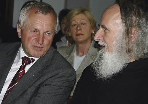 Reichersberger Pfingsgespr?che, Pater Anselm Gr?n, Landeshauptmannstellvertreter Franz Hiesl, ?VP, Stift Reichersberg, Pfingsten, Landtagspr?sidentin Angela Orthner