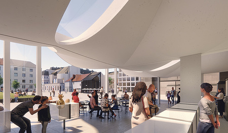 Neue Begegnungszone für den Mariendom