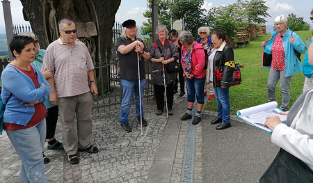 Die Gruppe des Blindenpastorals pilgerte ins Mostviertel.   