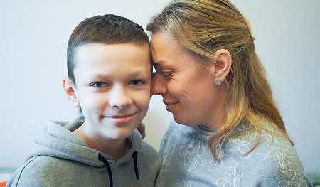 Ilja und seine Mutter Anna durchlebten harte Zeiten. 