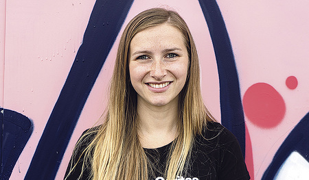 Simone Eder (25) ist Referentin bei der youngCaritas.   