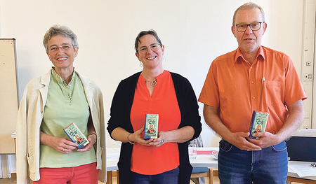 Für die kommenden drei Jahre wurden in den Vorstand der Berufsgemeinschaft der Krankenhausseelsorger:innen gewählt (von links): Elisabeth Hangler, Beatrix Gmeiner und Josef Aichinger-Haslinger.     