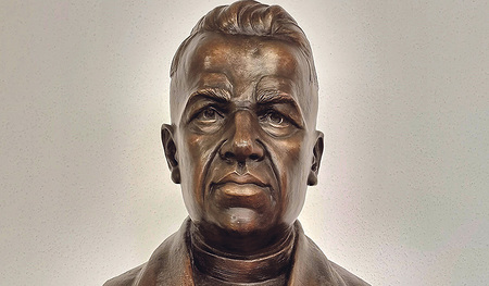 Matthias Spanlangs Büste ist auch ein Mahnmal gegen das Vergessen.  