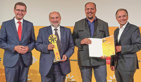 „Solar.Champion“ Auszeichnung für Photovoltaik-Anlagen auf kirchlichen Gebäuden