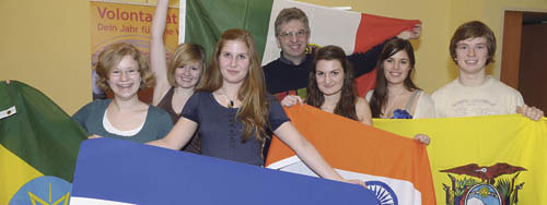 Sendungsfeier f?r Volont?re von 'Jugend Eine Welt'; P. Petrus Oberm?ller SDB, NN