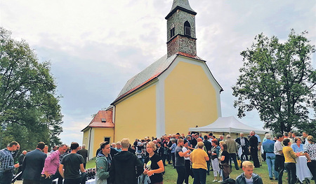 Kirche am Hollerberg (Gemeinde Auberg/Pfarre St. Peter am Wimberg) 