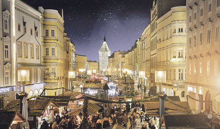 Rund um den Welser Christkindlmarkt ist Geschäften an Adventsonntagen die Öffnung erlaubt.  