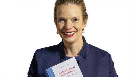 „Wie setzen sie sich für das große Ganze ein?“, interessiert Bernadette Spitzer an Heiligengeschichten.