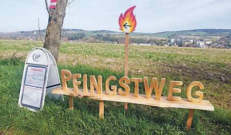 Ein meditativer und anregender Weg zugleich: der Pfingstweg in Grieskirchen      