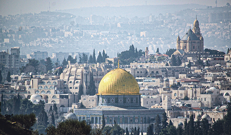 Am Palmsonntag wird der Einzug Jesu in Jerusalem (Bild) gefeiert.