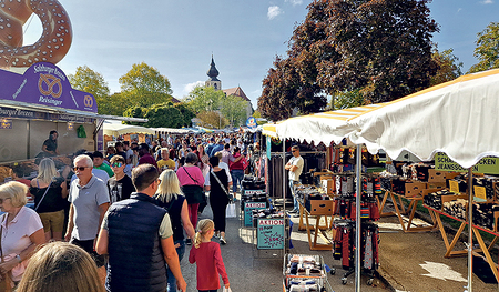 Der Vergnügungspark und die Kirtagsstandln  