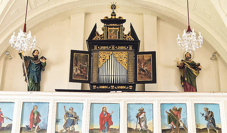 Die schwer zu spielende Orgel erklingt am 24. Juni, an der Orgel: Bernhard Prammer. 