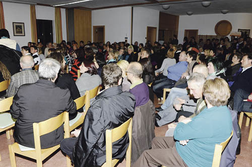 Erste Hilfe für die Seele, Informationsabend, Information, Diskussion, Depression, Burn Out, Krankheit, Seele, Hilfe, Sarleinsbach, Pfarrheim, KirchenZeitung.Eine gemeinsame Veranstaltung der KirchenZeitung mit pro mente, Exit sozial, ARCUS Sozialn