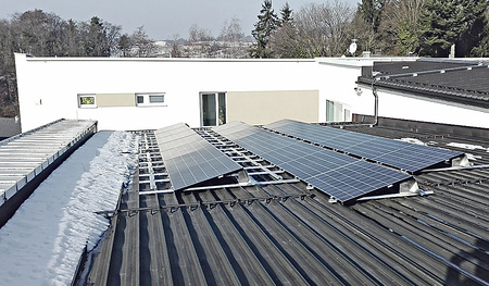 Photovoltaikanlage des Seelsorgezentrums Lichtenberg   