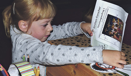 Die ersten Kinder haben bereits mit ihren Forschungen begonnen.
