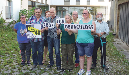 Seit 40 Jahren kümmert sich die Arge für Obdachlose um wohnungslose Menschen.    