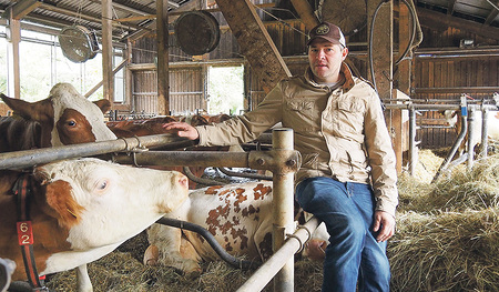 In Oberösterreich gibt es rund 162.000 Milchkühe (Stand: Dezember 2021). 60 davon leben auf dem Hof der Familie Gebetsberger in Seewalchen.  