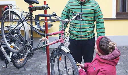 Radcheck rechtzeitig zum Frühlingsbeginn. 