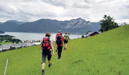 Pilgern auf der Via Nova Mondsee   