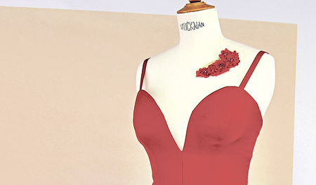 Kleid und Schuhe der neuen Buhlschaft 