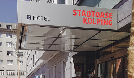 Zur Stadtoase Kolping gehören ein Hotel, betreubares Wohnen und Wohnen auf Zeit.   Fredmansky