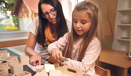 Ein erfüllender Beruf: ­Elementarpädagogin in einem Kindergarten  