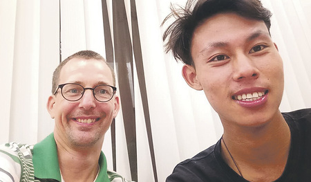 P. Johannes „Joe“ Unterberger (links) stammt aus Pfandl bei Bad Ischl.   