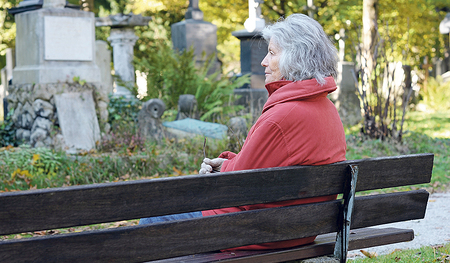Durch das Café am Friedhof bleiben die Trauernden nicht allein. 
