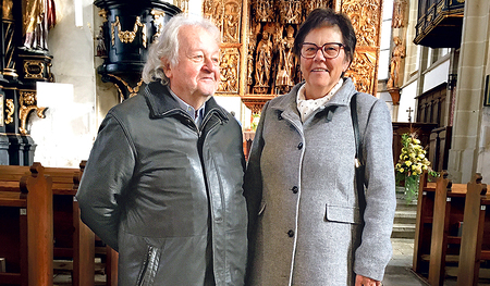 Sepp Krupka und Gertraud Leonhardsberger.  