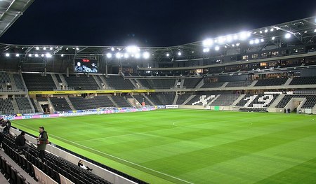 Das neue Stadion in Linz