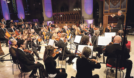 Benefizkonzert im Mariendom: Markus Poschner und das Bruckner Orchester Linz.    