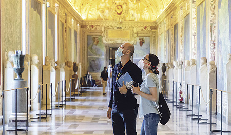 Voraussichtlich am 3. Dezember ist es wieder möglich, die Vatikanischen Museen zu besuchen. Bis dahin sind sie wegen der Corona-Pandemie zu.