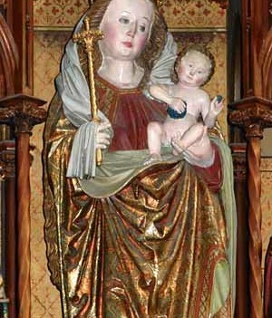 Pfarre K?nigswiesen, K?nigswiesen, Markt, Orgel mit Kreuzrippengew?lbe der Pfarre K?nigswiesen, Ober?sterreich, Orgel, Orgelpfeifen, Orgelspiel, Organist, Kreuzrippengew?lbe, Kirche, Kirchenschiff, Engel, Tastatur, Orgelbau, Altar, Gottesdienst, Feie