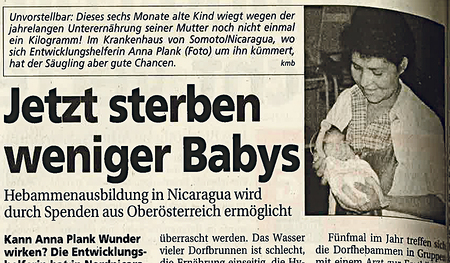 Die Kindersterblichkeit konnte drastisch gesenkt werden. 