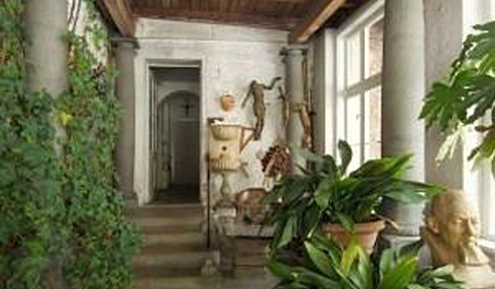 Vorraum im Joze Plecnik-Museum