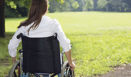 Raus an die frische Luft ist für viele Menschen mit Behinderung derzeit kaum möglich.  