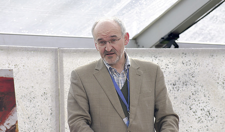 Roman Siebenrock gab bei der Sitzung des Priesterrats Impulse.